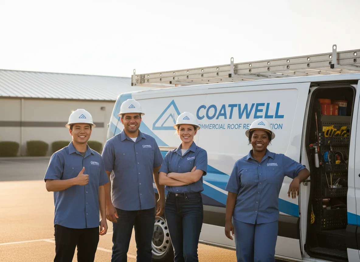 Commercial roof coating company in Tivoli, TX